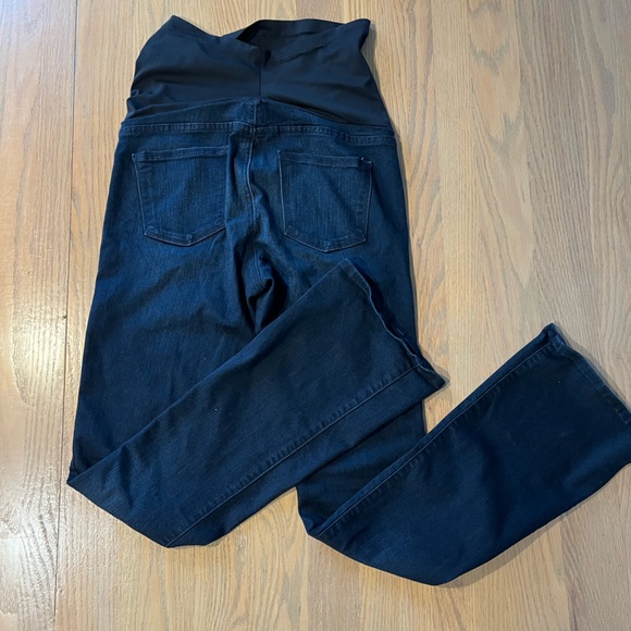 Maternity Jeans Just Black denim size 27 - Picture 2 of 5